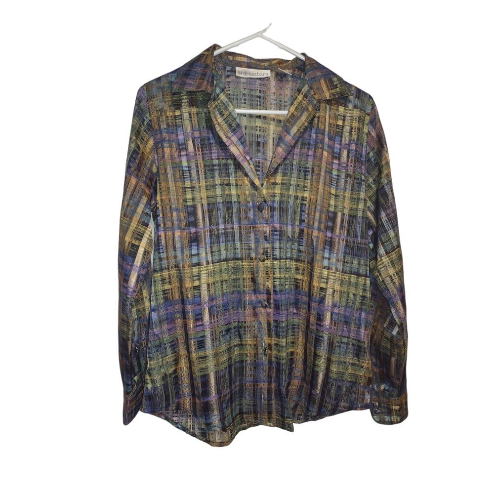 Dressbarn Women's Button Up Size Small